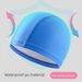 Adult For Men And Women, Long Hair Cap, Waterproof, Elastic, Comfortable, Non-Tightening PU Swimming Cap_viptrois.com