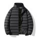 Pure Couple Lightweight Jacket Men And Women New Winter Stand Collar 90% White Duck Down Warm Plus Size Loose Coat_viptrois.com