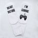 Mid-tube socks Creative sports socks sole letter non-slip dispensing game socks_viptrois.com