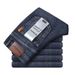 Men's Clothing Middle Aged And Young Men's Jeans Straight Slim Business Fashion All Match Gentleman Stretch Men's Casual Trousers_viptrois.com