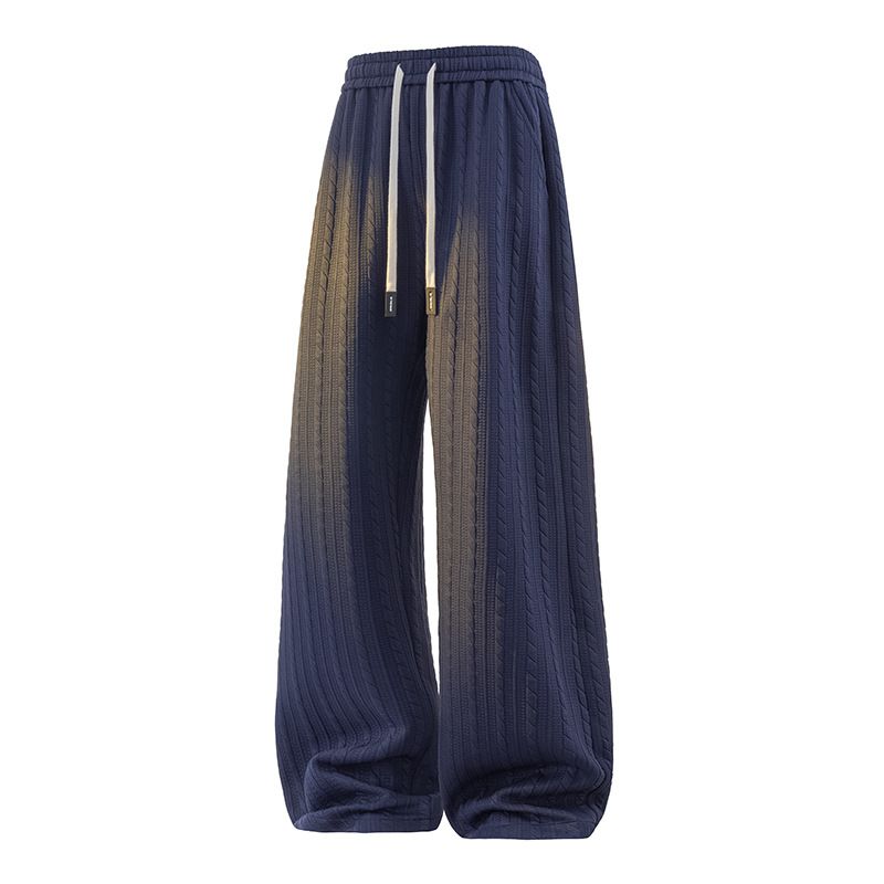 Nspired Men’s Polo & Jogger Set – Textured Jacquard Fabric (Long-Sleeve Pullover + Tapered Pants, Plus Size Available)_viptrois.com