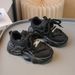 Mother & Kids New Spring Children's Sports Shoes For Middle And Large Children's Dad Shoes Girls' Small White Shoes_viptrois.com