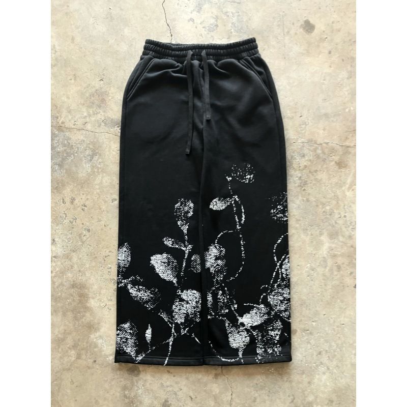 Men's Y2K Dark Style Gothic Neo Punk High Street Trendy Casual Printed Straight Leg Trousers Retro Individual Fashion_viptrois.com