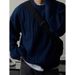 Fried Dough Twists Men's Sweater Wear Thick Round Neck Knitwear In Autumn And Winter_viptrois.com