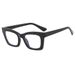 Women's Eyewear Frames Fashion Retro Multi Color Anti Blue Light Leopard Print Flat Glasses Frame Ins Net Celebrity All Match Glasses Frame_viptrois.com