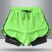 Summer Sports Running Shorts Men's Marathon Track and Field Quick Drying Inner Lining Training Ball Fitness Triad Pants_viptrois.com