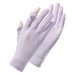 Sunscreen gloves summer breathable thin ice silk anti-ultraviolet touch screen cycling outdoor sports non-slip gloves women_viptrois.com