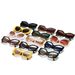 Oversized Cat Eye Sunglasses - UV400 Protection (Fashion PC Frame, European-American Wide Leg Style)_viptrois.com