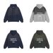 American High Street AC Vintage Style Autumn Winter New Hooded Sweatshirt Tie-Dye Frayed Edge Letter 1996 Washed Loose_viptrois.com