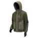 Men's Clothing Men's Fleece-Lined Winter Jacket With Hood - Stylish Loose Fit Coat For Cold Weather (Military Green, Beige, Dark Gray)_viptrois.com