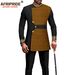 Men's clothing African men slim l two-piece set_viptrois.com