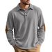 Men's Clothing Hot Selling Spring And Autumn Corduroy Loose Casual Outdoor Long Sleeved Pullover American Retro Men's Placket Sweatshirt_viptrois.com