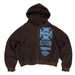 European, American Spring And Autumn New American Trendy Brand Digital 3D Printing Zipper Y2K Sweater Jacket Men's And Women's Models_viptrois.com
