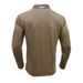 Men's Long Sleeve Polo Shirt - Striped Contrast Collar Casual T-Shirt, Stretch Cotton Blend For Fall & Spring (S-XXXL, 12 Colors)_viptrois.com