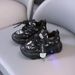 2023 Trendy LED Light Shoes For Children With Letters And Ribbons, Breathable Mesh, Luminous Shoes For Children Aged 1 6, Casual Sports Shoes_viptrois.com