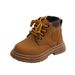 Child's shoes Autumn and winter new children's shoes Girls baby boots Small yellow boots boys casual ankle boots_viptrois.com