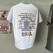 High Street Versatile Youth Breathable American Pure Cotton Printed Short sleeved T-shirt for Men and Women Beautiful Pi_viptrois.com