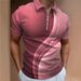 Summer Fashion New 3D Printed Men's Business Turn-Down Collar Polo Shirt Casual Short Sleeve Slim Fit Top_viptrois.com