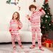 Christmas tree deer snowflake Christmas family dress printed homestays pajamas_viptrois.com