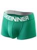 Pulse New Underwear European Size Foreign Trade Cotton U Convex Pouch Solid Color Men's Boxer Briefs_viptrois.com