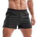 Men's Clothing Thin Shorts Men Summer Sports Shorts Three Quarter Pants Shorts Men Pure Cotton Shorts Large Size Fitness Training Shorts_viptrois.com