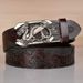 Apparel Accessories men's genuine leather belt faucet automatic belt youth trend belt_viptrois.com