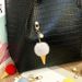 Bag Charm Pearl Ice Cream Keychain Cute Plush Couple Bag Pendant Car Keychain School Bag Pendant Accessories Gift_viptrois.com
