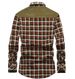 CT Winter New Men's Fleece-Lined Long Sleeve Plaid Warm Business Casual Fashion Cotton Shirt European Size_viptrois.com