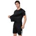 Men's Clothing Short Sleeved Shorts Suit Summer Casual T Shirt Home Running Fitness Two Piece Suit_viptrois.com