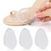 Transparent Forefoot Pads For Women - Anti-Slip Half Insole Cushion For High Heels, Sneakers, Sandals & Dress Shoes_viptrois.com