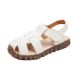 Summer Children Shoes Closed Toe Toddler Boys Leather Cut-outs Breathable Beach Sandalia Infantil Kids Sandals Comfort_viptrois.com