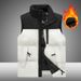100-300 Pounds Graphene Spring And Autumn Winter Men's Fleece Warm Thick Plus Size Cotton Vest, Worn On Horseback_viptrois.com