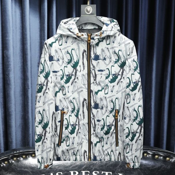 boy Europe Station 2025 Autumn Winter New Korean Style Hooded Trendy Men's Jacket 2436 - Long-Term Availability_viptrois.com
