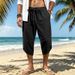 Men's Clothing Men's Summer Hawaiian Beach Loose Sports Casual Waffle Scissor Shorts For Formal & Casual For Men_viptrois.com