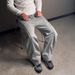 Men's Clothing Heavy Craftsmanship Design Striped Design Unisex Striped Simple Straight Casual Pants_viptrois.com