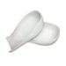 Height Enhancing Insoles In Socks Silicone Invisible Height Enhancing Pads White Elastic_viptrois.com