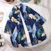Men's Clothing Beach Vacation All Match Floral Shirt Men's Short Sleeved Ins Handsome Loose Beach Shirt Jacket_viptrois.com