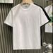 Men's Clothing European fashion brand light luxury men's T shirt short sleeve star hot diamond net celebrity niche half sleeved T shirt_viptrois.com