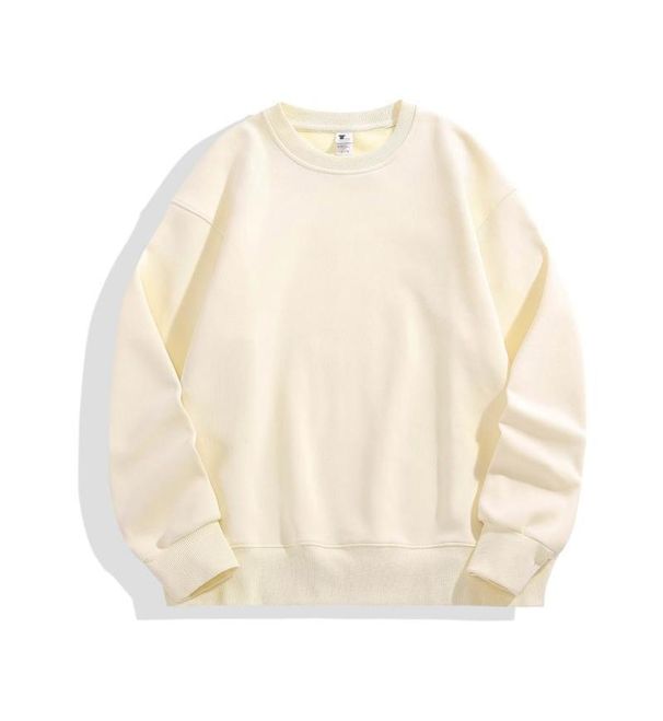 Men's Clothing Premium Fleece-Lined Hooded Sweatshirt For Men & Women - Cozy Oversized Pullover With Drop Shoulder Design - Soft Cotton Blend Fleece_viptrois.com