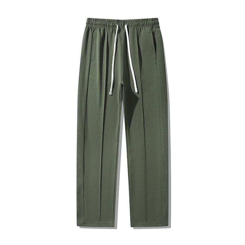 Men’s Relaxed Fit Casual Trousers – Minimalist Drape, Versatile & Comfortable (Black/Gray/Army Green, M-XXXL)_viptrois.com