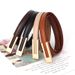 Women High-End Fashion Simple Decoration Dress Korean Style Versatile Slim Waist Belt For Ladies_viptrois.com