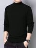 Men's Clothing Men's Double-Layer Fleece-Lined Thermal Long Sleeve T-Shirt, Semi-Turtleneck Warm Base Layer For Autumn Winter & Spring_viptrois.com