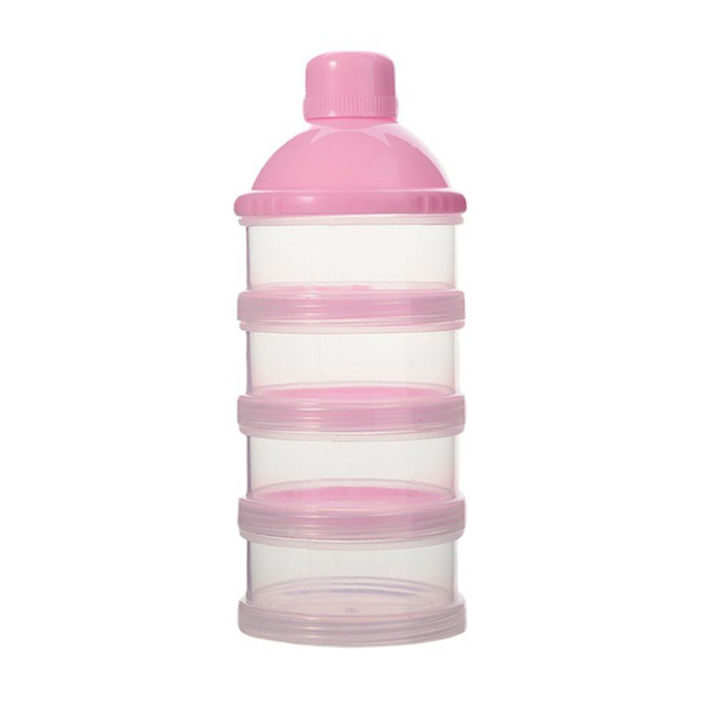 4 Grid Portable Milk powder box container Toddle Baby Snacks Food Storage Box Formula Dispenser Milk Powder Bottles_viptrois.com