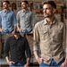 Men’s Clothing New Men's Shirts Large Size Hot Sale Casual Long Sleeve Tencel Denim Shirts Spring And Autumn_viptrois.com