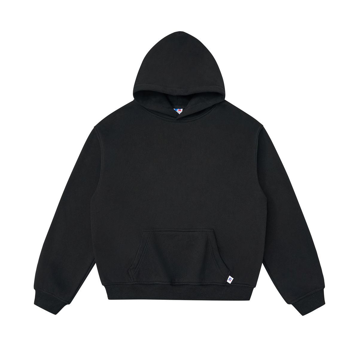 Men's Casual Fleece Hooded Sweatshirt – Slim Fit Boxy Cropped Pullover For Streetwear & Commuting_viptrois.com
