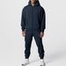 Men's Clothing autumn and winter men's love thick plate printing long sleeved trousers hooded sports leisure fleece warm and comfortable set_viptrois.com