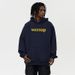 Autumn And Winter Heavy Trendy Brand Letter Sweater Men's Hooded Loose Velvet American Street Couple Top Jacket_viptrois.com