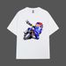 2025 Summer Men's Short Sleeved Round Neck Top Motorcycle Rider Printed Women's T-shirt New Style_viptrois.com
