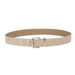 Double row hole women's hip-hop trend Instagram style double needle buckle decorative jeans with belt for women_viptrois.com