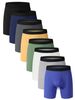 Pulse Long Men's Underwear Mid-Waist Anti-Chafing Sports Boxer Shorts Cross-Border European And American Size Xing_viptrois.com